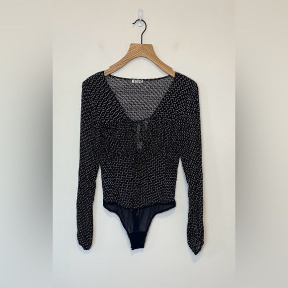 Free People intimately Sunny Meadows Bodysuit. NWOT , sz : XS - Picture 5 of 11